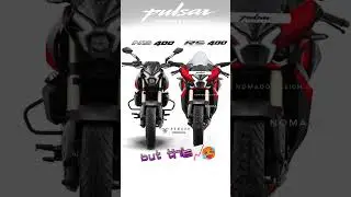 Pulsar rs 400 z and ns 400 z concept new concept by nomado design's ⚡💀#rs400 #bajaj #pulsar #shorts