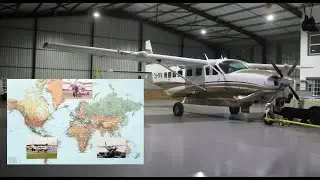 Cessna 208B ZS DFK Brakpan to New Tempe Bloemfontein Sept 2024