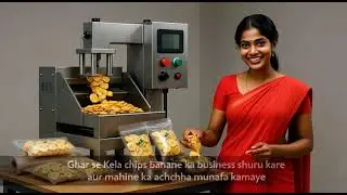 Kela chips banane ka business | Kela chips Making machine | Kela chips Making process 