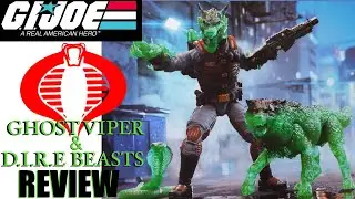 G.I. JOE CLASSIFIED SERIES # 170 GHOST VIPER & D.I.R.E. BEASTS