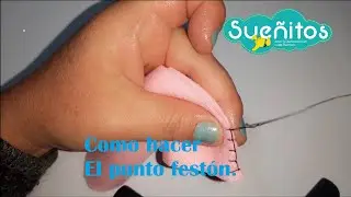 Como hacer el punto festón.