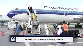 HIGH INCREASE IN VISITOR ARRIVALS FOR 2024