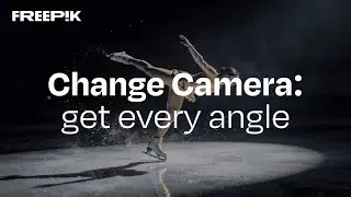 Change Camera view in image with AI
