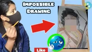 Ramji ki impossible drawing😱, I tried ramji drawing🙏 😮