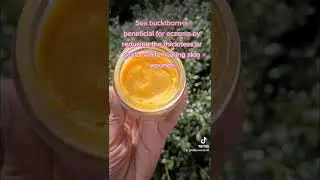 Sea Buckthorn for Eczema Prone Skin😉 #eczema #seabuckthorn