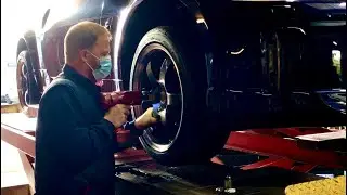 Track-day tyres and 4 wheel alignment for my 350Z. Behind the scenes at CTS in Derby || PhilT _Zee