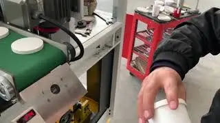 ECO Friendly Paper Lid Cover Forming Machine