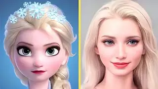 Disney FROZEN Series Characters In Real Life
