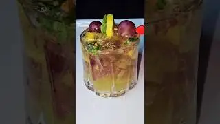 refreshing  grapes mojito 🍹😋#refreasing #asmr #grape #mojito