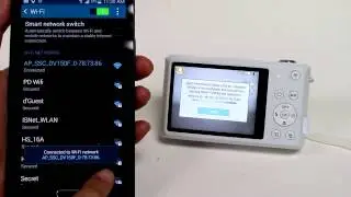 Samsung Smart Camera DV150F: Connecting the camera to your phone