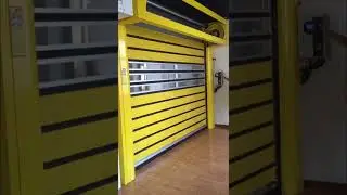 How do high speed spiral doors work?