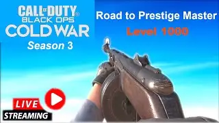 Grinding to Prestige 13!!!!!! - Call of Duty Cold War!!!!!! Come say Hi !!!!!!!!!!