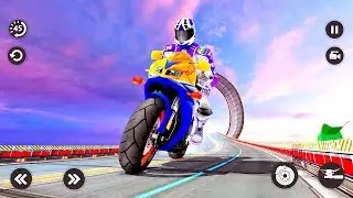 Bike Games - Bike Impossible Stunts Track &ndash; BMX Cycle Race - Gameplay Android free games