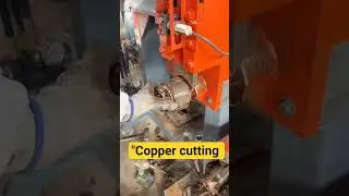 Copper cutting and pulling equipment