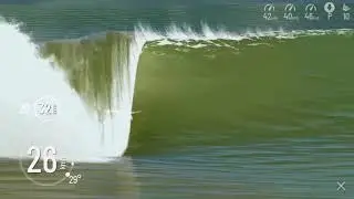 True Surf - Longest Barrel Skeleton Bay 8-10ft no perfect storm