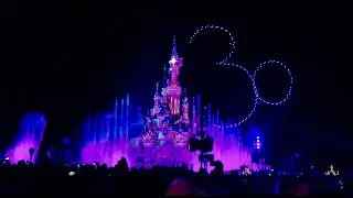 Disneyland Paris 30th Anniversary Spectacular Drone And Projection Show Disney D-Light 4K