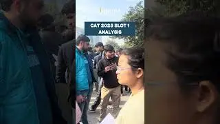 CAT 2025 Slot 1 Analysis
