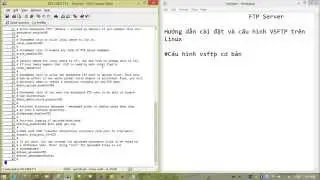 B&agrave;i 4: Hướng dẫn c&agrave;i đặt FTP Server tr&ecirc;n Linux