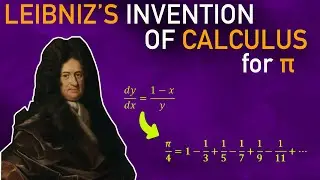 Leibniz' invention of calculus: the Leibniz series for Pi