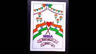 Republic day drawing/Essay republic day drawing/#video /#drawing