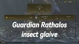 Monster Hunter Wilds Insect Glaive VS Guardian Rathalos