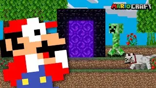 Mario Challenge Survival Challenge Days 1-3! Super Mario Bros x Minecraft
