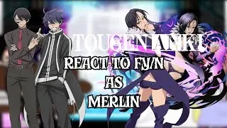 Togen Anki react to Y/N as Merlin from The seven deadly sins 