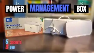 Best Extension Board with Cable Management Box - Unboxing & Review #extensionboard