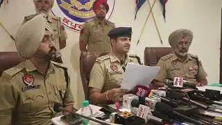 SSP Kapurthala press conference today important issue #kapurthalapolice #kapurthala #newspunjab