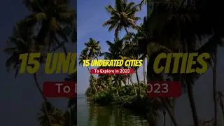 15 Underrated Cities to explore in India 🇮🇳 🔥🔥🔥 #shorts #india