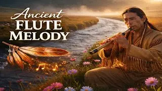 Gentle peaceful flute music sleep and study | Calm Wind & Sunset Relaxation