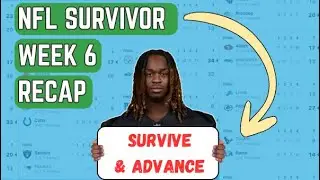 NFL Survivor Week 6 Recap (2025) | Marked Safe
