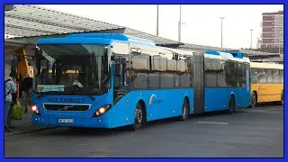 Utazás a MOS-243-al Kazincbarcika és Miskolc között (Volvo 7900A)