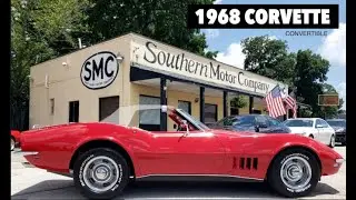 In Depth Tour & Test Drive of the 1968 Chevrolet Corvette Convertible at Southern Motor Company