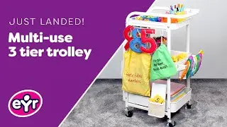 3 Tier Storage Trolley - New Product Alert! | Early Years Resources