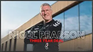 Nigel Pearson signs a three-year deal with Bristol City!