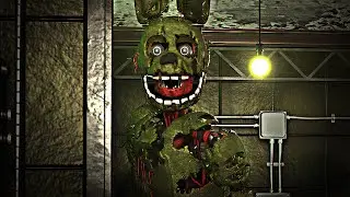 PRESO com o SPRINGTRAP no ROBLOX 💀 | Roblox FNAF Coop (Parte 2)