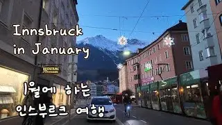 [Travel Diary] 1월의 오스트리아 인스부르크 여행ㅣInnsbruck in JanuaryㅣAlpenzooㅣStadtturmㅣAustria
