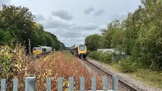 Trains & Planes at Water Orton XCR (MEGA TONES) (31/08/23)