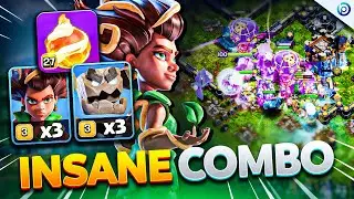 TH18 Fireball Meteor Golem + Root Rider Strategy 2026 | INSANE Army For Legends and Wars