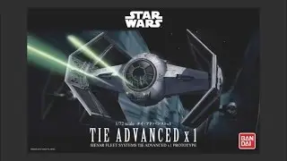 Star Wars Bandai Advanced Tie Fighter 1/72
