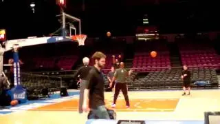 Ray Allen Pre-Game Routine pt.2 4/22/11