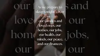 Night Prayer 🌙 If You Need Peace Before Sleep #shorts #shortprayer  #growyourfaith #nightprayer
