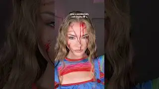 CHUCKY MAKEUP 💋🔪🤡 #halloweenmakeup #makeupinspo #chuckymakeup #trending