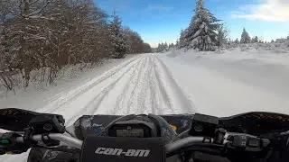 Can am Renegade 800R/ITP Mega Mayhem 28&rsquo; tires and&hellip;. Snow ❄️ #001