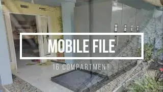 Mobile File 16 Compartment, Roll O Pack Manual