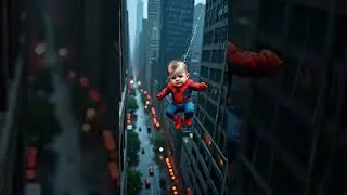 #viral #shorts #ai #baby #youtubeshorts #spidar man#cute-  #BabyLove-   #BabyHero#love#funny