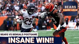 BEARS SQUAD SHOW: Caleb Williams & the Chicago Bears WIN an absolutely&nbsp;INSANE game vs the Bengals!