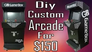 DIY - PlayStation custom arcade | walk-through of the arcade