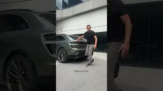 Новый электрический Porsche Macan и его особенности😎 #porsche #porschemacan #porschemacangts